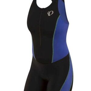 Pearl Izumi Women's Black and Blue Tri Suit